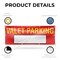 Signmission Valet Parking Variable, 36 Inch x 96 Inch, Vinyl Banner B-96-30906 - alternate 5