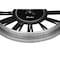 Monarch Specialties Clocks, 16'' Round, Wall Clock, Silver, Black, Transitional I 9086 - alternate 1