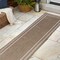 Jonathan Y Dover Classic 3-Stripe Border Beige/Cream 2 ft. x 8 ft. Indoor/Outdoor Runner Rug TSN209A-28 - alternate 8