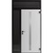 Vdomdoors Aluminum Door with Hidden Handle Hiddex 0155 Natural Noir Entry Steel Metal Modern Painted W36+12xH HIDDEX0155EXD-NOIR-W36+12xH80+12-LH-I - alternate 4
