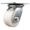 Service Caster 4 Inch Heavy Duty Top Plate Nylon Swivel Caster with Roller Bearing SCC SCC-35S420-NYR - alternate 1