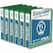Davis Group Easyview Premium, Round Ring, Customizable, View Binder, (Green, 1.5"), PK6 8412-04-06 - alternate 1