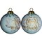 Homeroots White and Gold In Our Hearts Forever Hand Painted Mouth Blown Glass Ornament 477555 - alternate 4