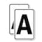 Signmission Sign with Letter A, 12'' X 18'' 2 Signs, Heavy Gauge Aluminum, 2PK A-1218-2PACK-22964 - alternate 1