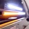 Putco Light Bar, LED; 60 Inch Length; Amber/ Blue/ White Over-Ride LED; Clear Lens; Black Housing; 93010-60 - alternate 2