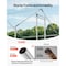 Vevor Metal Chicken Coop 9.8x19.6x6.5 ft Walk-in Chicken Run with Cover Spire Roof JD362 - alternate 8