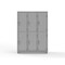 Strong Hold 14 GA Double-Tier Locker - 6 Compartments 4.66-6D-18-2T-L - alternate 3