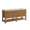 James Martin Vanities Malibu 72" Double Vanity, Amber Birch, w/ 3 CM Siberian Silestone Top 505-V72-AMB-3SFR - alternate 8