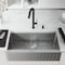 Vigo Handmade 36-in Stainless Steel Single-Bowl Slotted Apron Front Farmhouse Kitchen Sink Workstation VGS3620SA - alternate 7