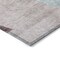 Homeroots 3' X 5' Teal Blue Brown And Beige Geometric Washable Indoor Outdoor Area Rug 604953 - alternate 9