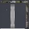 Vdomdoors Metal Double Doors Deux 0729 Gray Graphite Stainless Steel Insert 1 Sidelight and Top Transom Entry DEUX0729DEXD-GRE-W72+14xH80+16-RH-I - alternate 1
