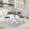Whitewood Industries Extension Dining Tables, 45 in L, 38 in H, Parawood, 3 Piece K05-42DPT-23-C613-2 - alternate 7