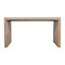 Homeroots 56" Ivory Reclaimed Wood Sled Writing Desk 608137 - alternate 12