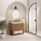 James Martin Vanities Malibu 36" Single Vanity, Amber Birch, w/ 3 CM Siberian Silestone Top 505-V36-AMB-3SFR - alternate 8