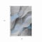Homeroots 8' X 10' Sky Blue Gray And Silver Abstract Washable Indoor Outdoor Area Rug 616769 - alternate 5