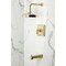 Kingston Brass Single-Handle Pressure Balanced Tub and Shower Faucet, Brushed Brass KB6147CML - alternate 5