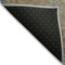 Homeroots 8' Denim Blue Beige And Copper Round Abstract Washable Indoor Outdoor Area Rug 630731 - alternate 1