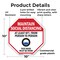 Signmission Maintain Social Distancing At Least, 10 Inch X 10 Inch, Plastic Sign OC-P-10-195 - alternate 6