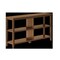Homeroots Brown Solid Wood Double Bookcase 379940 - alternate 6