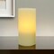 Homeroots 8" Ivory Flameless Pillar Candle 485138 - alternate 5