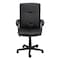 Elama High Back Tufted Faux Leather Adjustable Office Chair in Black ELM-F-017 - alternate 8