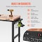 Vevor Workbench 242.5 lbs 47.2-inch Heavy Duty Workbench with Pegboard Outlets JL-WB05-3-8773 - alternate 7