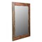 Homeroots 44" Dark Brown Solid Wood Framed Accent Mirror 521563 - alternate 5
