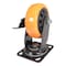 Vestil Polyurethane Swivel With Brake Caster 5 In. Diameter x 2 In. Width 726 lb Orange/Black CST-BN-5X2PUP-SWB - alternate 8