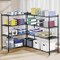 Simple Deluxe Healsmat Heavy Duty 4-Tier Shelving Units - Adjustable Wire Shelves with 800 lbs Capacity 200 lbs HKSHLF24144704B - alternate 6
