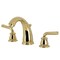Kingston Brass Widespread Bathroom Faucet with Pop-Up Drain, Polished Brass KB982RXL - alternate 1