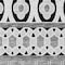 Homeroots 10' X 14' Black Gray And Ivory Quatrefoil Washable Indoor Outdoor Area Rug 583203 - alternate 7