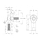 Auveco Rod End Ball Joint Female withStud 10-32 (L) 12283 - alternate 2