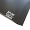 Flipside 20" x 30" Double-Sided Black Foam Board, 3/16" Thick - Pack of 25 20335-25 - alternate 7