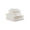 Homeroots Set of Six Ivory Cotton Quick Dry Terry Cloth Towels, 6PK 700331 - alternate 1