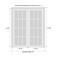 Sartodoors Sliding Closet Bypass Doors, Planum 0014 Oak and Aluminum Strips, Sturdy Rails Moldings Trims Hardw PLANUM0014DBD-DUB-48 - alternate 7