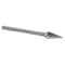 Drill America 3/32"x1/4" Cone Pointed End Carbide Burr 3/32" Shank DULSM61 - alternate 1