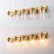 Jonathan Y Irving 36" 5-Light Seeded Glass/Iron Modern Contemporary LED Vanity Light, Brass Gold JYL7620D - alternate 10
