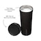 Corkcicle Sierra Series Commuter Cup Travel Coffee Mug, 17 oz, Ceramic, Flint 2817MF - alternate 4