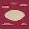 Chuk Plate 9 inches square round, Natural Molded Fiber, 500 Count Case, 500PK PL-09-SR - alternate 5