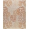 Homeroots 8' X 10' Coral And Beige Nautical Indoor Outdoor Area Rug 550245 - alternate 1