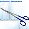 A2Z Scilab IRIS Scissors 7 inches Stainless Steel Curved Blades Lab Shears with Color Handle A2Z-ZR1137 - alternate 7
