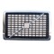 Mytee Products Chrome & Black Bumper Cover Grille Kit w/Bug Screen for VNL Replaces 20370165 GRILLE-VNL-0417-KIT - alternate 1