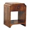 Homeroots 16" Brown Solid Wood One Drawer Nightstand 651508 - alternate 16