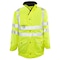 Game Workwear Hi-Vis 6-in-1 Jacket, 100% Polyester PU Coated Fabric, Hi Vis Lime, S 1350 - alternate 4