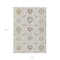 Homeroots 10' X 14' Ivory Brown And Gray Damask Washable Indoor Outdoor Area Rug 599429 - alternate 7