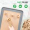 Nutrichef Silicone Baking Mats, Grey NUBAFUPAGR25 - alternate 5