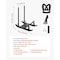 Vevor Weight Power Pull Push Sled Workout Fitness Strength Speed Training Sled Orange Q174 - alternate 7