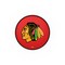 Holland Bar Stool Co Chicago Blackhawks Seat Cover, Red BSCChiHwk-R - alternate 3