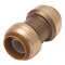 Sharkbite Push-Fit Straight Coupling - 3/4" X 3/4" Brass U016LF - alternate 5