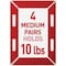 Command White Medium Adhesive Strips 4 Strips 17201-2ES - alternate 5